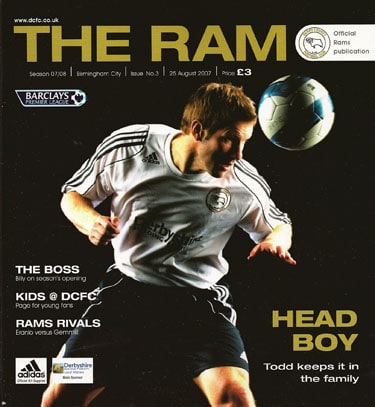 Derby County FC v Birmingham City FC